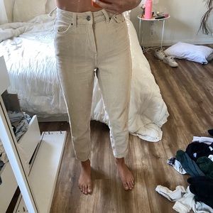 Top shop corduroy mom jeans